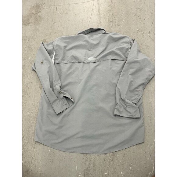 Drake Men's Vented Fishing Shirt Green Size XL‎ - Picture 2 of 5